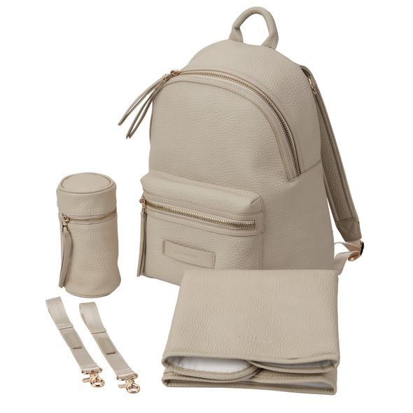 BABABING LUCA TAŠKA /BATOH, VEGANSKÁ KŮŽE, SAND - PŘEBALOVACÍ BATOHY - KOČÁRKY A PŘÍSLUŠENSTVÍ