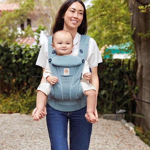 ERGOBABY OMNI BREEZE SLATE BLUE - ERGONOMICKÁ NOSÍTKA - NOŠENÍ & SPORT