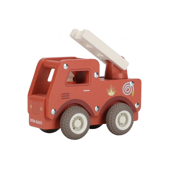 LITTLE DUTCH HASIČSKÉ AUTO DŘEVĚNÉ - LITTLE DUTCH - PRO DĚTI