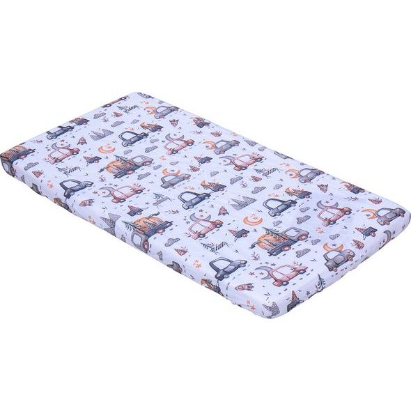SCARLETT PROSTĚRADLO DO POSTÝLKY AUTÍČKA ŠEDÉ 120X60 CM - PROSTĚRADLA - SPINKÁNÍ