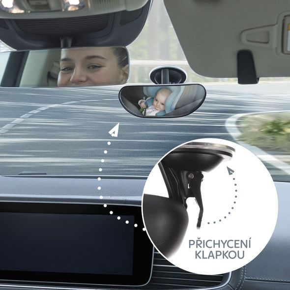 ZOPA MALÉ ZPĚTNÉ ZRCÁTKO DELUXE - ZRCÁTKA DO AUTA - AUTOSEDAČKY A PŘÍSLUŠENSTVÍ
