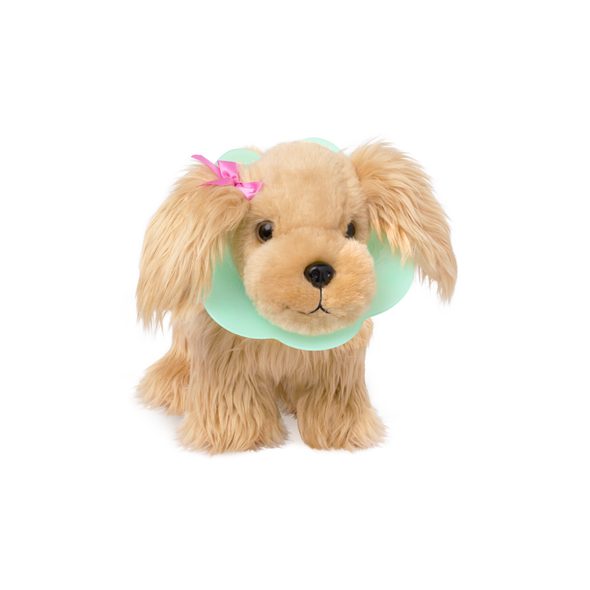 PUCCI PUPS KOKRŠPANĚL V KABELCE S VETERINÁŘSKOU SADOU - PLYŠOVÁ ZVÍŘATA - PRO DĚTI