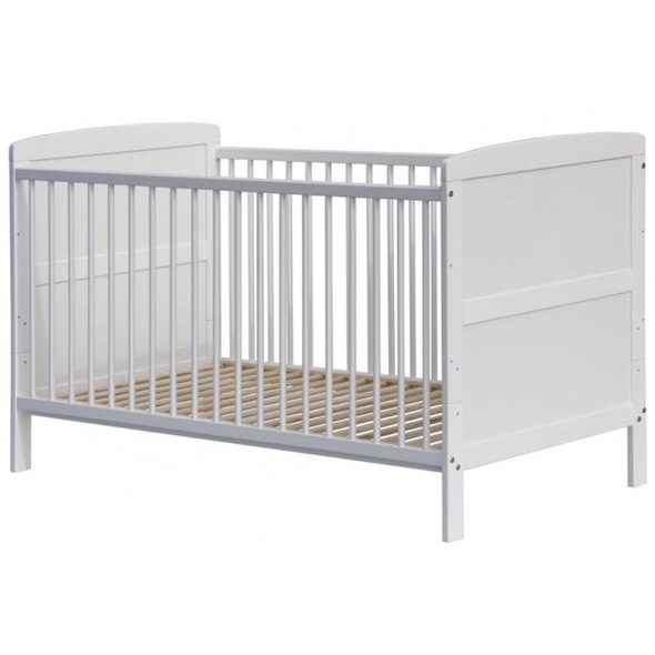 SCARLETT DĚTSKÁ POSTÝLKA SCARLETT KACPER - 2V1 - BÍLÁ (BOROVICE) - VYNDAVACÍ PŘÍČKY - 140 X 70 CM - DŘEVĚNÉ POSTÝLKY - SPINKÁNÍ