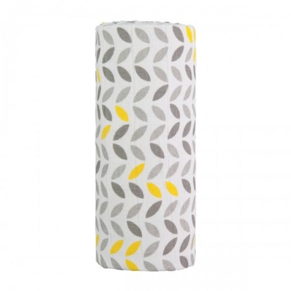 T-TOMI VELKÁ BAVLNĚNÁ TETRA OSUŠKA 120X120CM - ZAVINOVACÍ PLENY / OSUŠKY VELKÉ - PŘEBALOVÁNÍ