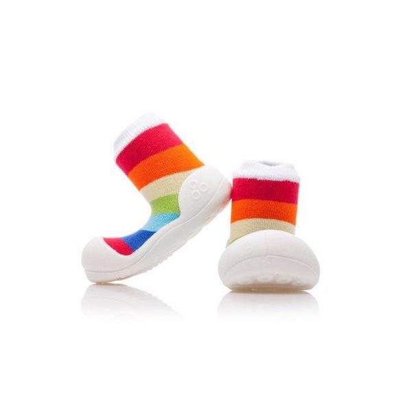 ATTIPAS BOTIČKY RAINBOW AR03 WHITE M VEL.20, 109-115 MM - BOTIČKY - PRO DĚTI