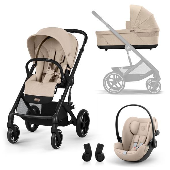 CYBEX SET BALIOS S LUX + KORBA + CLOUD G3 + ADAPTÉRY LIMITOVANÁ EDICE - TROJKOMBINACE - KOČÁRKY A PŘÍSLUŠENSTVÍ