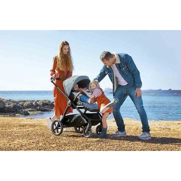 EASYWALKER RUDEY STEEL GREY 2021 - DVOJKOMBINACE - KOČÁRKY A PŘÍSLUŠENSTVÍ