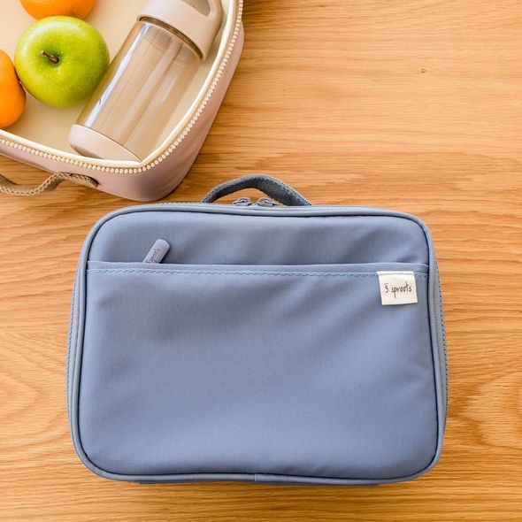 3 SPROUTS TAŠKA NA SVAČINU RECYCLED BLUE - KRABIČKY NA SVAČINU - KRMENÍ