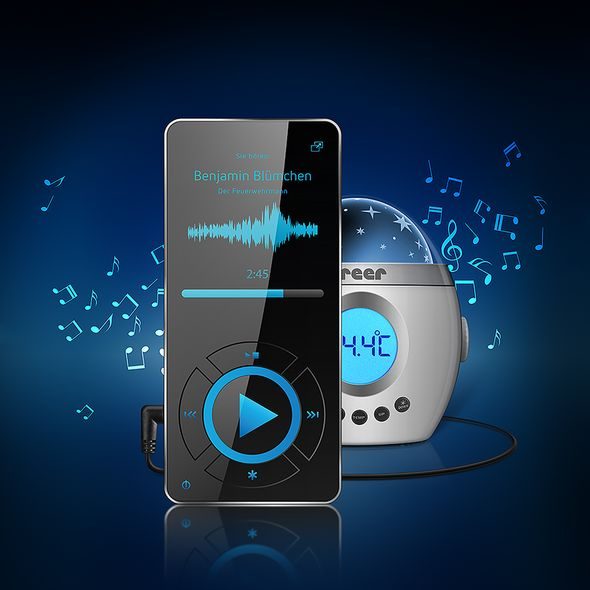 REER SVĚTLO NA USÍNÁNÍ MYMAGICSTARLIGHT - PROJEKTORY - SPINKÁNÍ