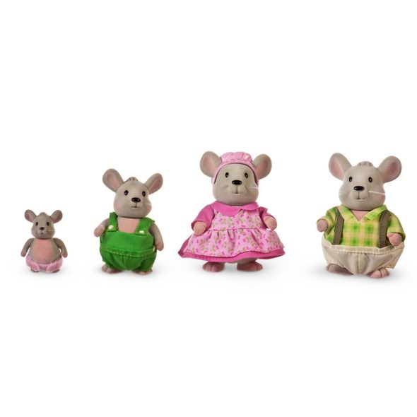 LI'L WOODZEEZ RODINA MYŠÍ HANDYDANDY - ZVÍŘATA - PRO DĚTI