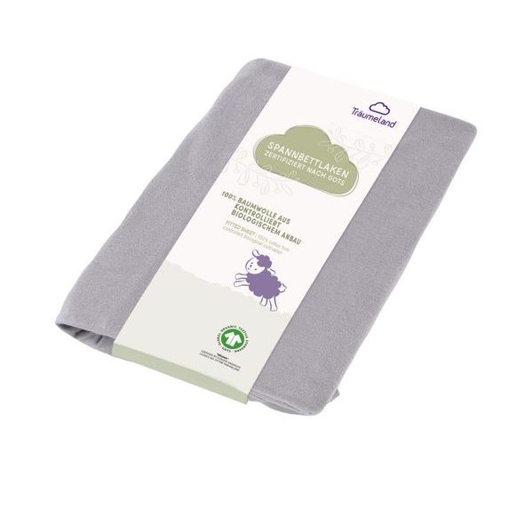 TRÄUMELAND PROSTĚRADLO GOTS UNI ANTHRAZIT - PROSTĚRADLA - SPINKÁNÍ