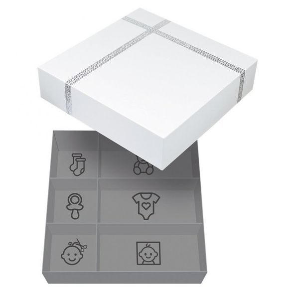DOOKY 3D HANDPRINT & LUXURY MEMORY BOX - OTISKY A ALBA - PRO MAMINKY