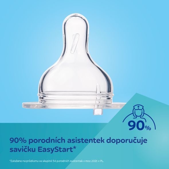 CANPOL BABIES LAHEV SE ŠIROKÝM HRDLEM BONJOUR PARIS 120ML MODRÁ - KOJENECKÉ LAHVE - KRMENÍ