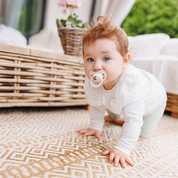 BABYONO DUDLÍKY SILIKONOVÉ ANATOMICKÉ 6-18M, 2 KS - ŠIDÍTKA A DOPLŇKY - KRMENÍ