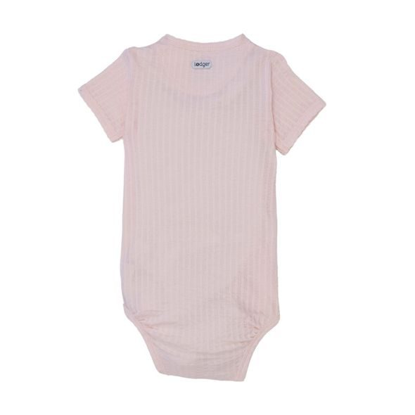 LODGER ROMPER SS SEERSUCKER TAN 74 - BODY - PRO DĚTI