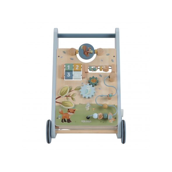LITTLE DUTCH CHODÍTKO S AKTIVITAMI DŘEVĚNÉ FOREST FRIENDS - CHODÍTKA - PRO DĚTI