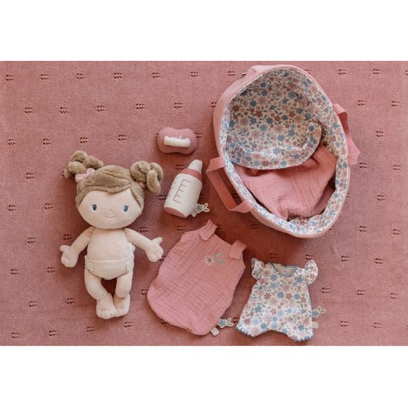 LITTLE DUTCH PANENKA V KOŠÍKU ROSA - PANENKY A KOČÁRKY - PRO DĚTI