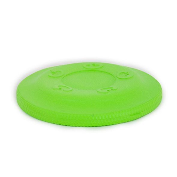 AKINU AQUA PĚNOVÉ FRISBEE VELKÉ ZELENÉ 21,5CM - FRISBEE PRO PSY - CHOVATELSKÉ POTŘEBY MALVÍKZOO