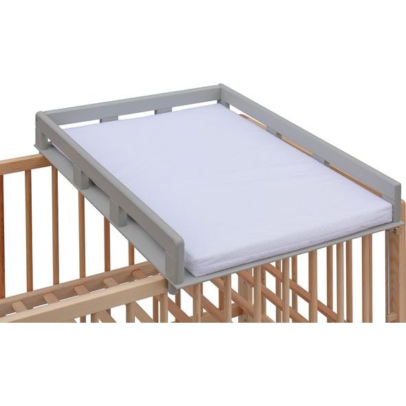 SCARLETT PŘEBALOVACÍ PULT OGY NA POSTÝLKU ŠEDÝ S PŘEBALOVACÍ PODLOŽKOU BÍLÁ - PŘEBALOVACÍ PULTY - PŘEBALOVÁNÍ