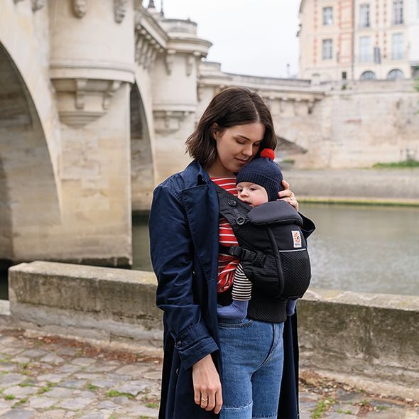 ERGOBABY ADAPT SOFT FLEX MESH ONYX BLACK - ERGONOMICKÁ NOSÍTKA - NOŠENÍ & SPORT