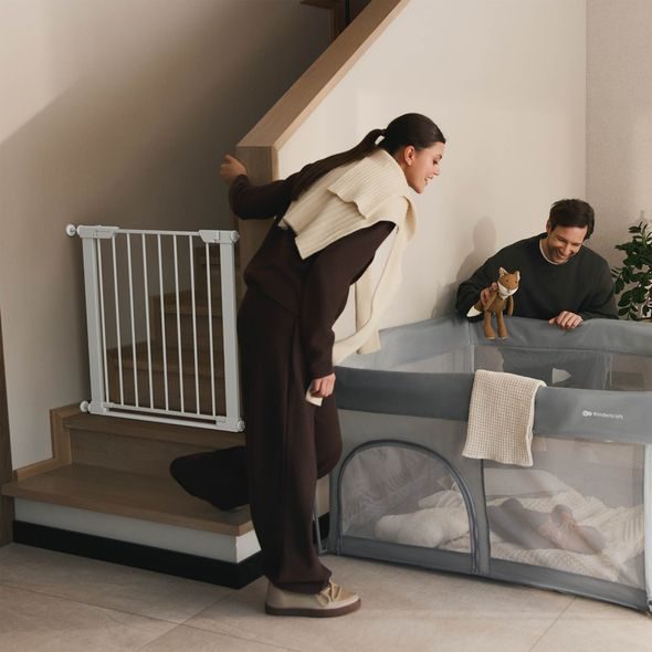 KINDERKRAFT ZÁBRANA DO DVEŘÍ SAFE SNAP WHITE - BEZPEČNOST DĚTÍ V DOMÁCNOSTI - KOUPÁNÍ A ZDRAVÍ