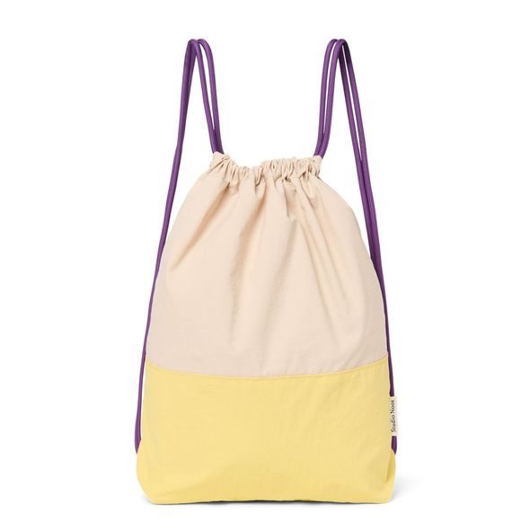 STUDIO NOOS PATCHWORK GYM BAG - VAK NA CVIČENÍ BUTTER YELLOW - DOPLŇKY - PRO MAMINKY