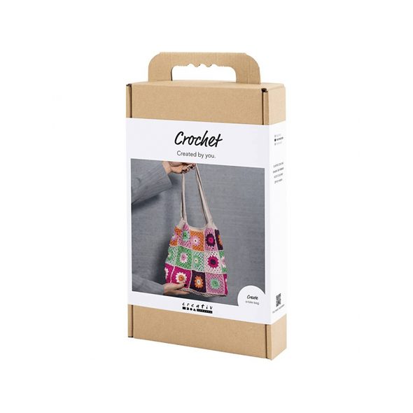 CREATIV COMPANY KREATIVNÍ SADA HÁČKOVÁNÍ TAŠKY - VÝTVARNÉ POMŮCKY A HRAČKY - PRO DĚTI