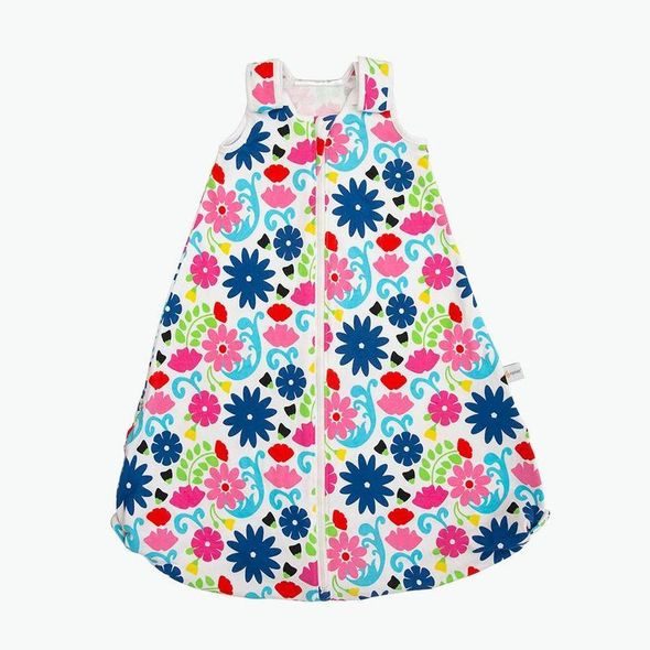 ERGOBABY SPACÍ VAK (6-18M) ON THE MOVE TOG 0.5 - FRENCH BULL FLORES - SPACÍ PYTLE - SPINKÁNÍ