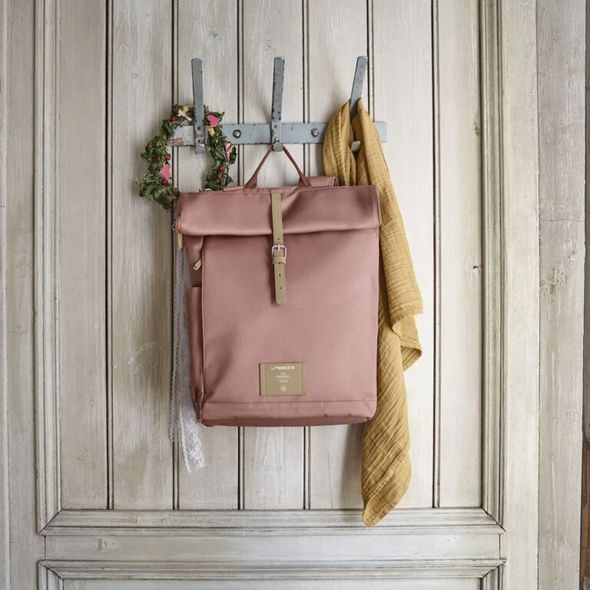 LÄSSIG FAMILY GREEN LABEL ROLLTOP BACKPACK GREY MÉLANGE - LIMITED EDITION - PŘEBALOVACÍ BATOHY - KOČÁRKY A PŘÍSLUŠENSTVÍ