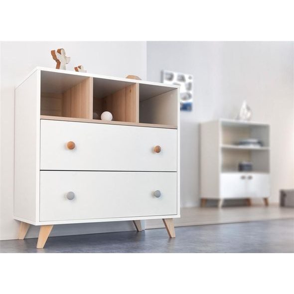 3-DÍLNÁ SESTAVA DĚTSKÉHO POKOJE FAKTUM COLETTE WHITE - KOMPLETNÍ POKOJÍČKY - SPINKÁNÍ