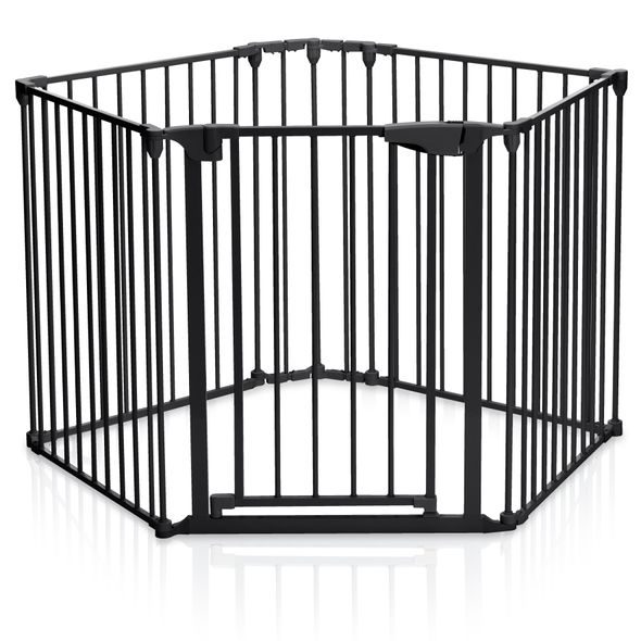 FILLIKID PROSTOROVÁ BEZPEČNOSTNÍ ZÁBRANA BLACK - BEZPEČNOST DĚTÍ V DOMÁCNOSTI - KOUPÁNÍ A ZDRAVÍ