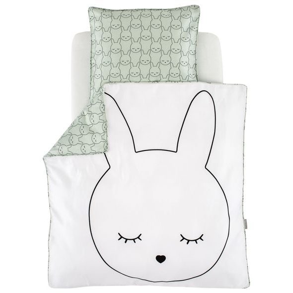 TRÄUMELAND POVLEČENÍ DO KOLÉBKY 80/80 + 35/40 KUSCHELHASE - POVLEČENÍ DO POSTÝLKY - SPINKÁNÍ