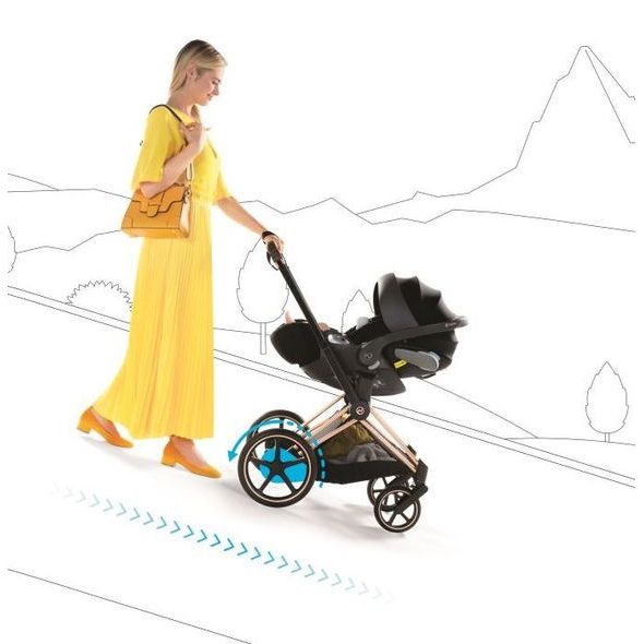 CYBEX EPRIAM PODVOZEK S POHONEM NA BATERII + RÁM SEZENÍ 2021 - PODVOZKY - KOČÁRKY A PŘÍSLUŠENSTVÍ