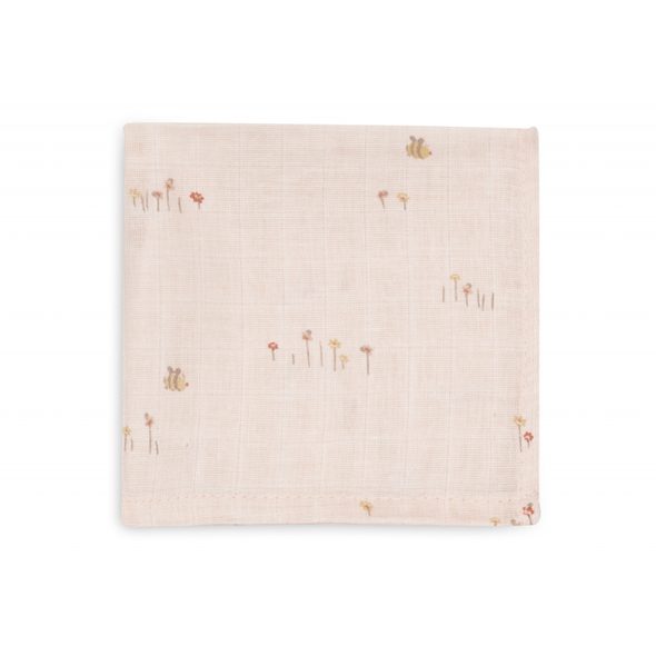 JOLLEIN UBROUSKY MUŠELÍNOVÉ 3 KS 31X31CM PRETTY PICNIC - LÁTKOVÉ UBROUSKY - PŘEBALOVÁNÍ