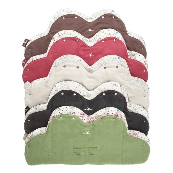 WALLABOO BABY BLANKET LEAF  - ELEGANT PRINT  - ZAVINOVAČKY - SPINKÁNÍ