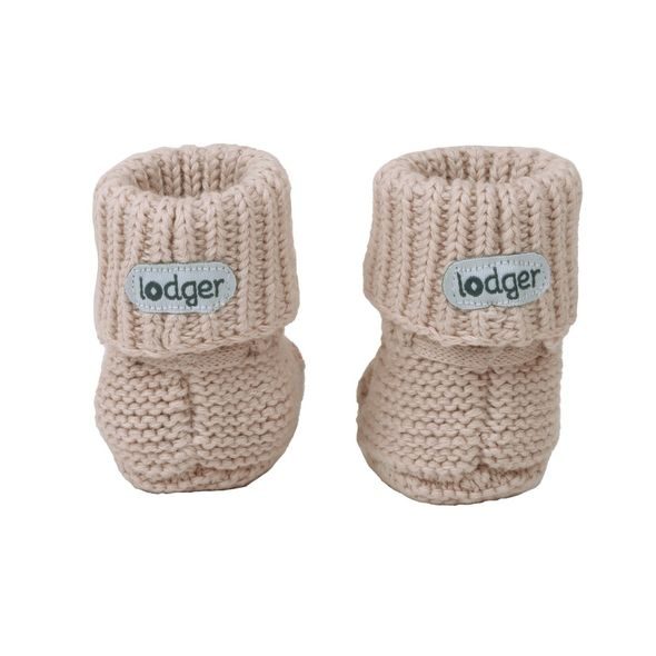 LODGER SLIPPER KNIT BIRCH 0 - 6 MĚSÍCŮ - BOTIČKY - PRO DĚTI