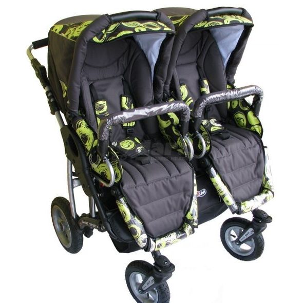 DORJAN DANNY SPORT TWIN MAX 2014 - KOČÁRKY PRO DVOJČATA - KOČÁRKY A PŘÍSLUŠENSTVÍ
