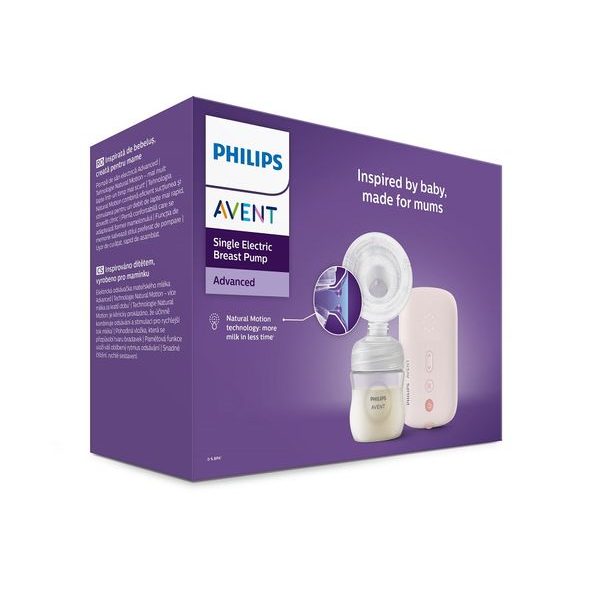 PHILIPS AVENT ODSÁVAČKA MATEŘSKÉHO MLÉKA ELEKTRICKÁ SCF395/31+DÁREK - ODSÁVAČKY MATEŘSKÉHO MLÉKA - KRMENÍ