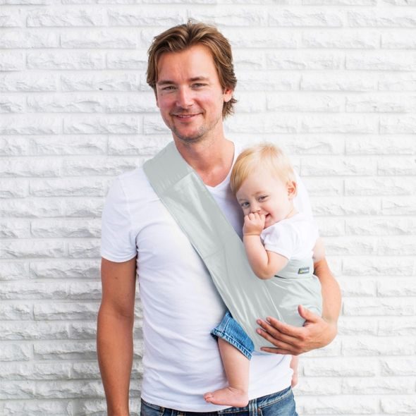 MINIMONKEY NOSÍTKA SLING UNLIMITED SVĚTLE ŠEDÉ - KLOKANKY A ŠÁTKY - NOŠENÍ & SPORT