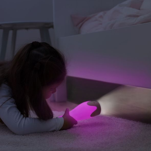 ZAZU ŽIRAFA GINA ŠEDÁ - SVÍTILNA S NOČNÍM SVĚTLEM - NOČNÍ SVĚTLA - SPINKÁNÍ