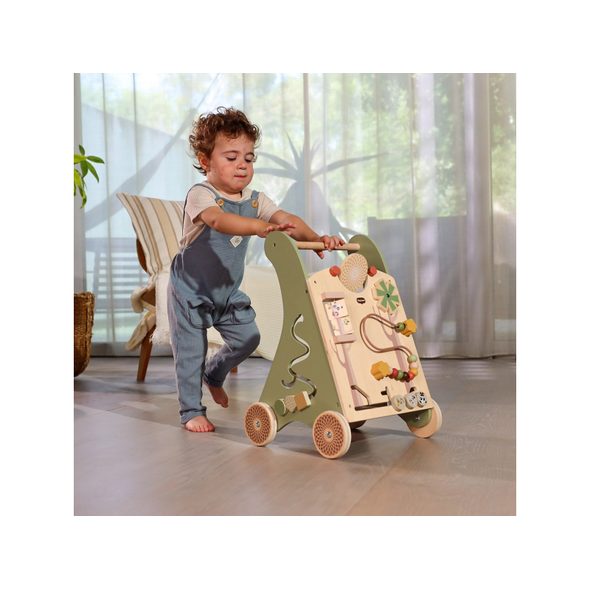 TINY LOVE CHODÍTKO S AKTIVITAMI DŘEVĚNÉ BOHO CHIC - CHODÍTKA - PRO DĚTI