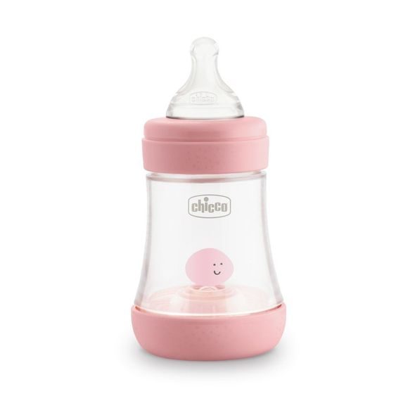 CHICCO LÁHEV KOJENECKÁ PERFECT 5 SILIKON 150ML DÍVKA - FLAŠTIČKY HRNČEKY - KRMENÍ