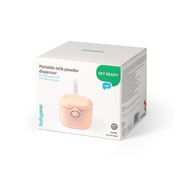 BABYONO ZÁSOBNÍK NA SUŠENÉ MLÉKO 240ML - DÁVKOVAČE SUŠENÉHO MLÉKA - KRMENÍ