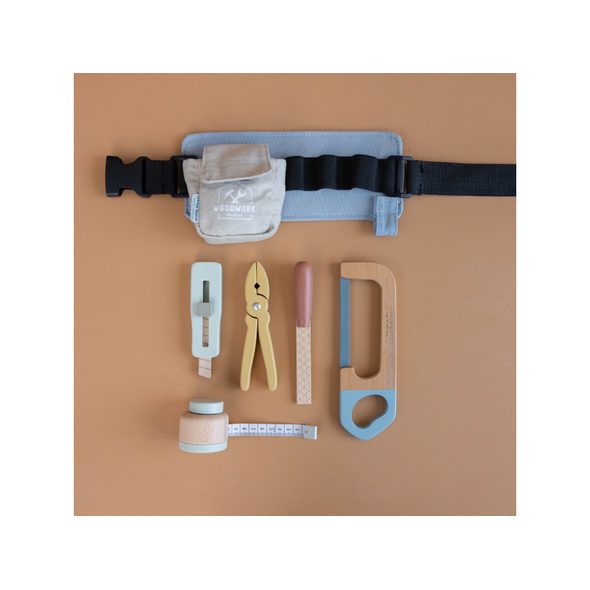 LITTLE DUTCH PÁSEK S DŘEVĚNÝM NÁŘADÍM - JAKO TATÍNEK - PRO DĚTI