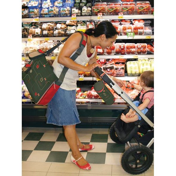 ALLERHAND TRENDY PRINT COLLECTION MESSENGER BAG - PŘEBALOVACÍ TAŠKY - KOČÁRKY A PŘÍSLUŠENSTVÍ