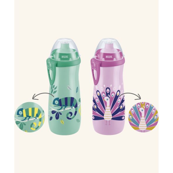 NUK FC LÁHEV SPORTS CUP CHAMELEON 450ML - SPORTOVNÍ LAHVE - KRMENÍ