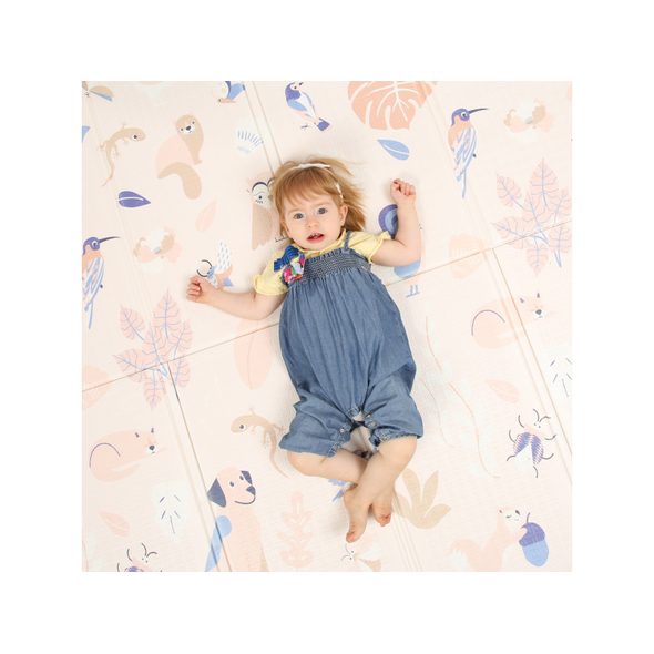 LUDI HRACÍ PODLOŽKA PĚNOVÁ SKLÁDACÍ - HRACÍ PODLOŽKY NA ZEM - SPINKÁNÍ