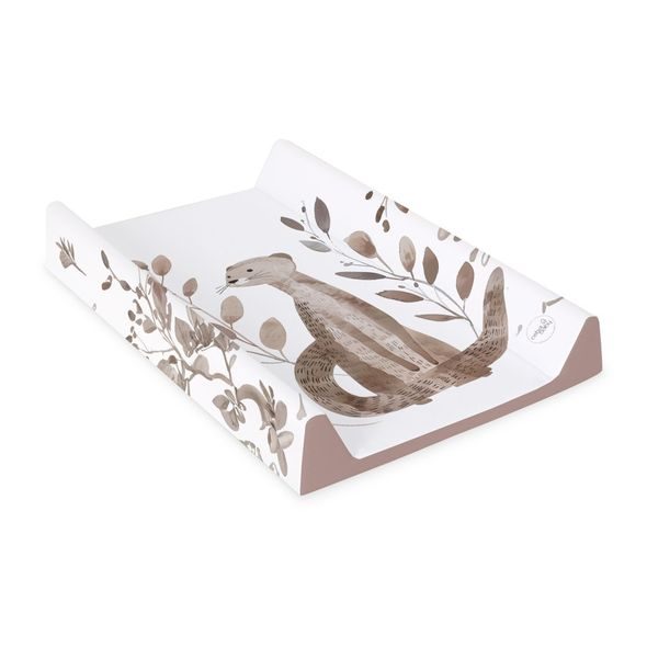 CEBA PODLOŽKA PŘEBALOVACÍ 2-HRANNÁ S PEVNOU DESKOU (50X70) BASIC RED FOX - PULTY A PODLOŽKY - PŘEBALOVÁNÍ