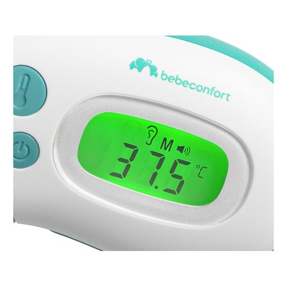 BEBECONFORT BEZKONTAKTNÍ INFRAČERVENÝ TEPLOMĚR MINI 4V1 - LÉKAŘSKÉ TEPLOMĚRY - KOUPÁNÍ A ZDRAVÍ