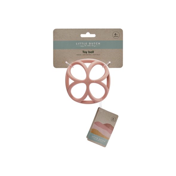 LITTLE DUTCH SENZORICKÝ MÍČEK PINK - SENZORICKÉ HRAČKY - PRO DĚTI
